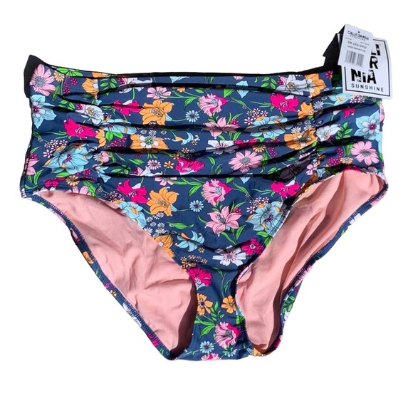 California Floral bikini bottom size 3X - Picture 1 of 4
